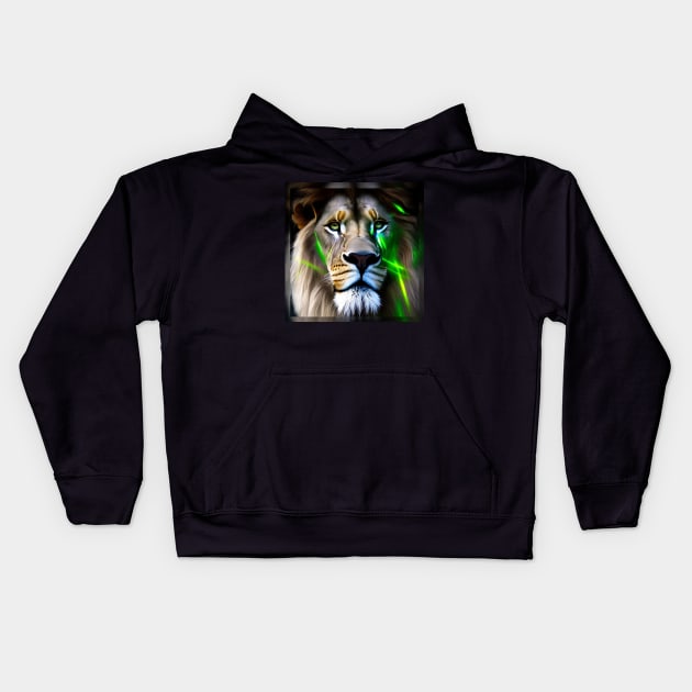 Lion Of Judah Kids Hoodie by wonderwoman0317